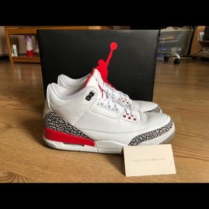 Size 10.5 US Mens Jordan 3 Katrina